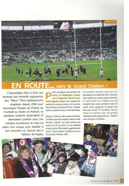 2010 En route vers le grand chelem !