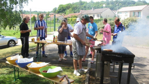 Un des barbecues du SCF