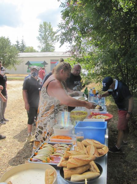Un des barbecues du SCF
