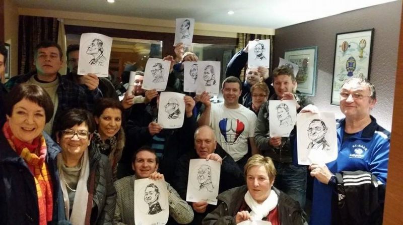 Caricatures AG Resto L'Eclipse