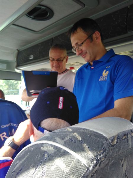 Les déplacements en bus du SCF