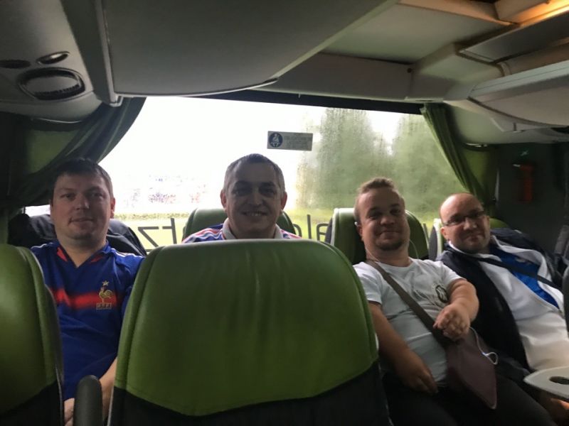 Les déplacements en bus du SCF