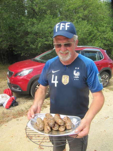 Un des barbecues du SCF