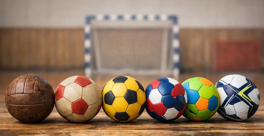 Evolution ballon handball