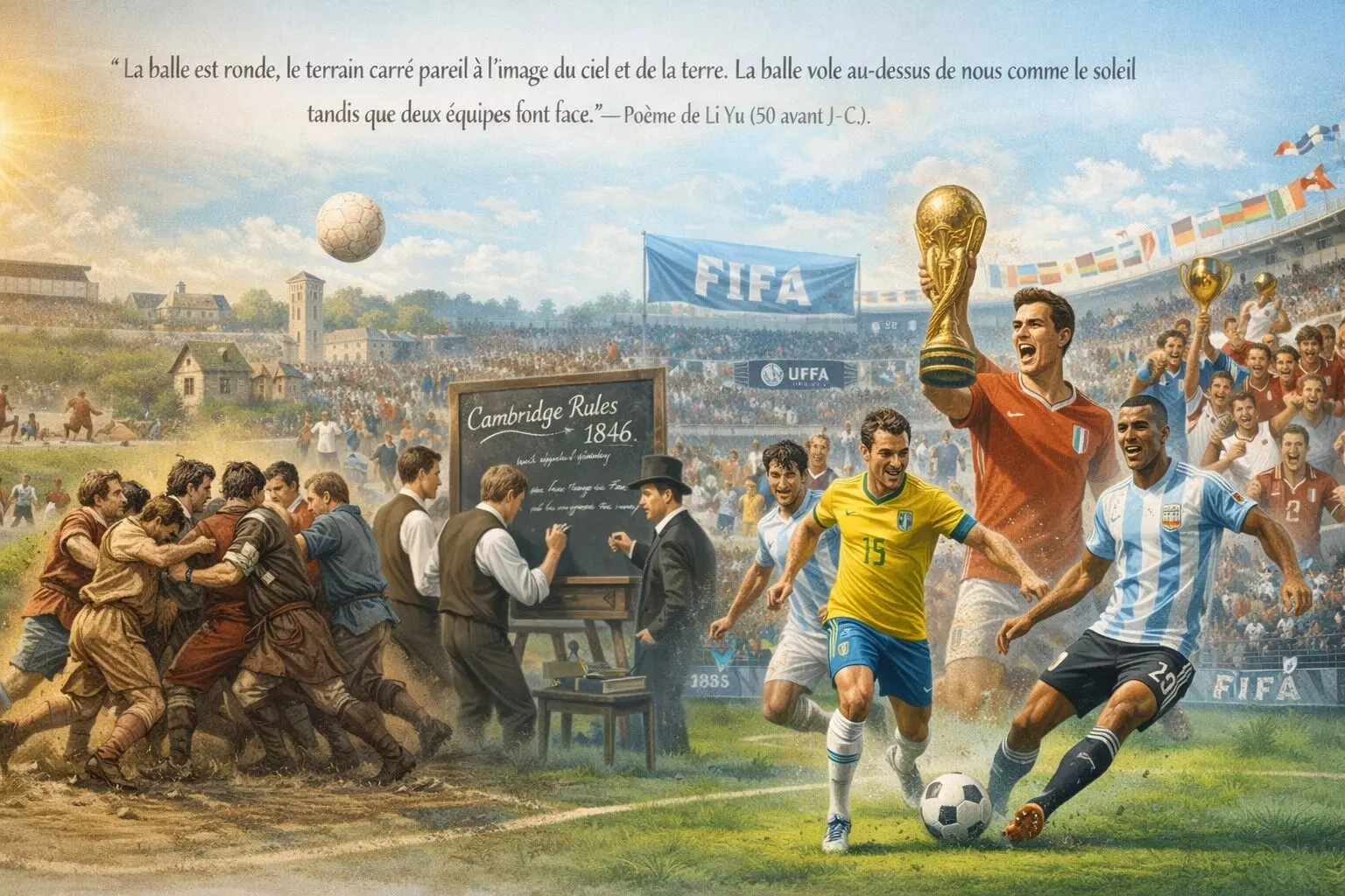 Naissance et histoire du Football