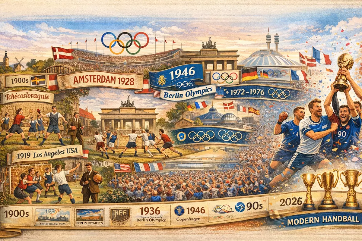 Naissance et histoire du Handball