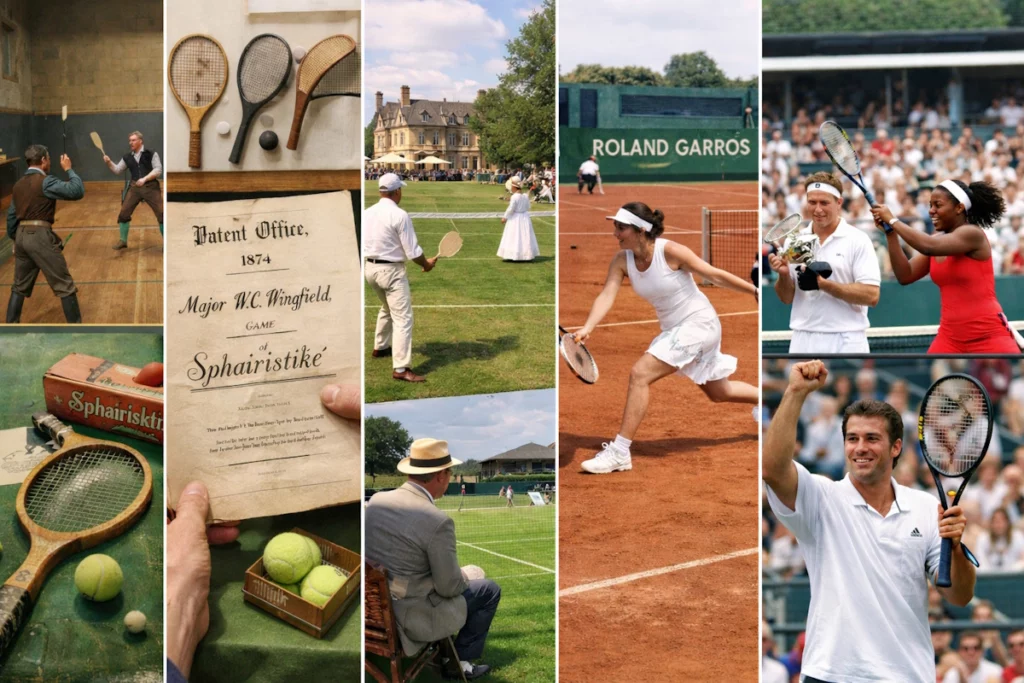 Naissance et histoire du tennis