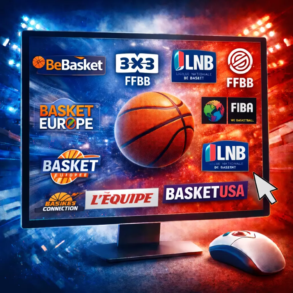 Liens de sites web sur le basket