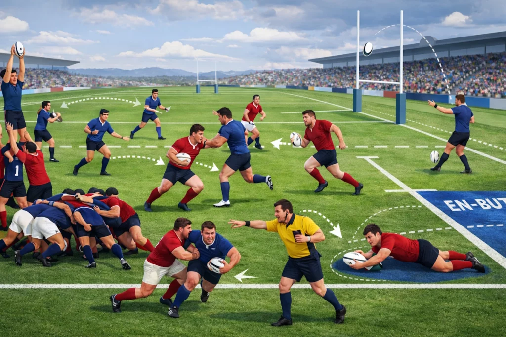 Lexique Rugby de A à Z