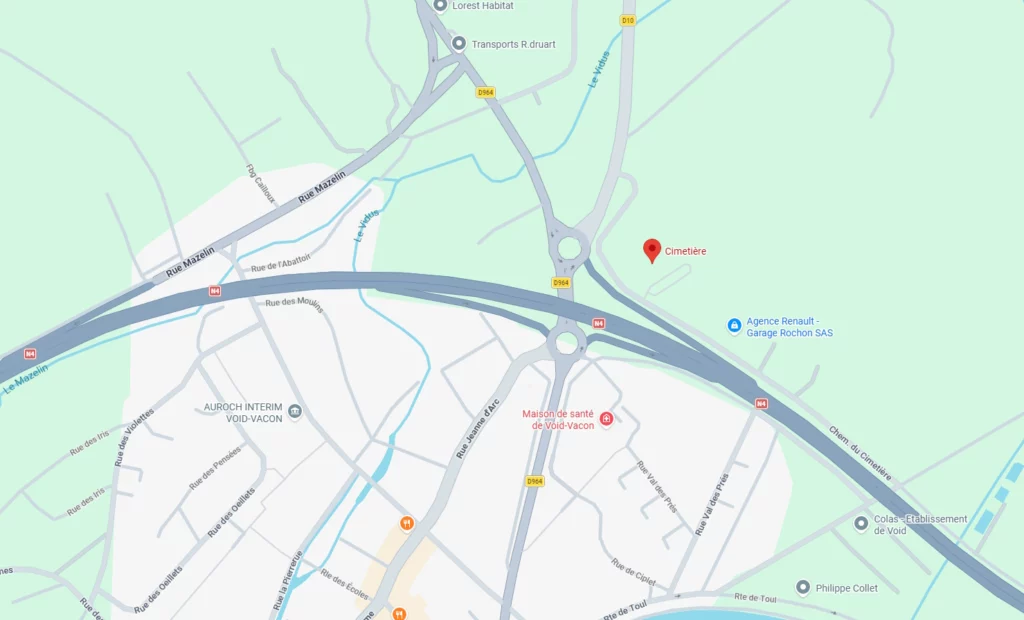 Plan RV Bus Supporters Club France Commercy