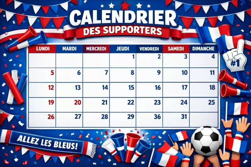 Calendrier du SCF