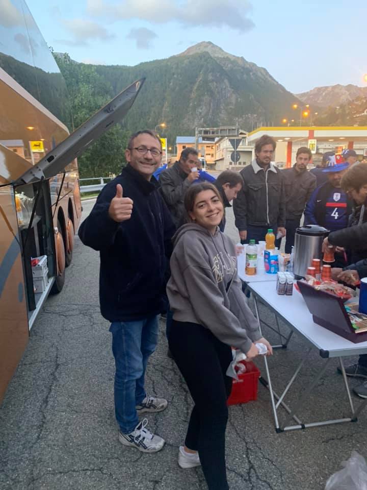 1er petit déj en Italie