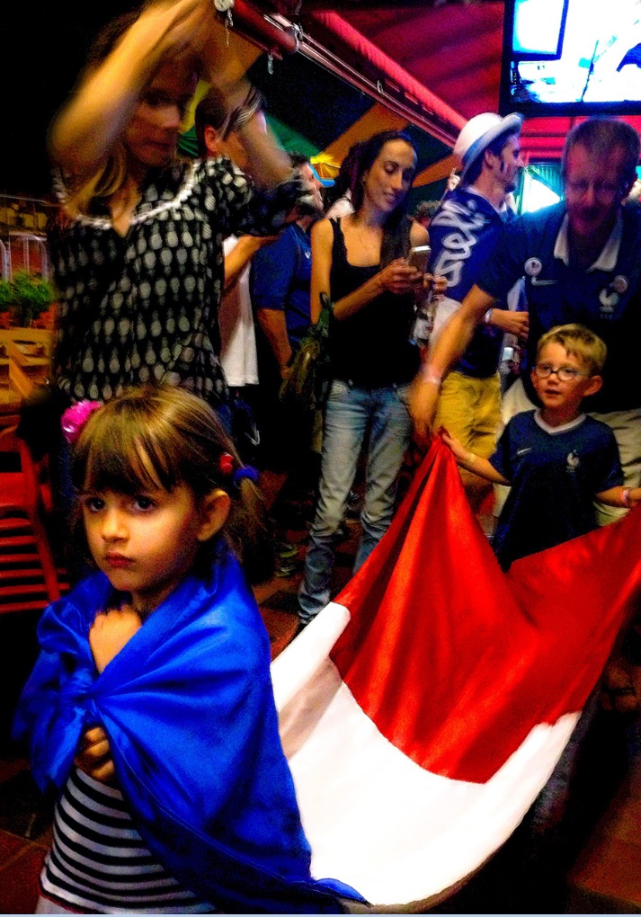 A la Casa Bleue à Brasilia