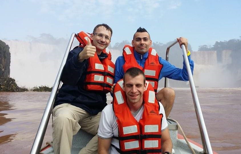 Balade Bateau Chutes Iguacu Brésil