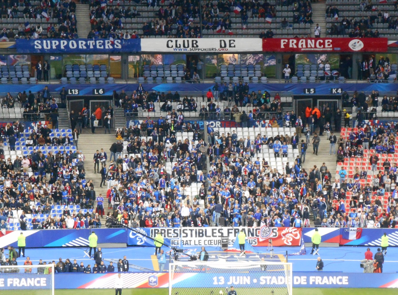 Banderole SCF Stade de France 13 juin