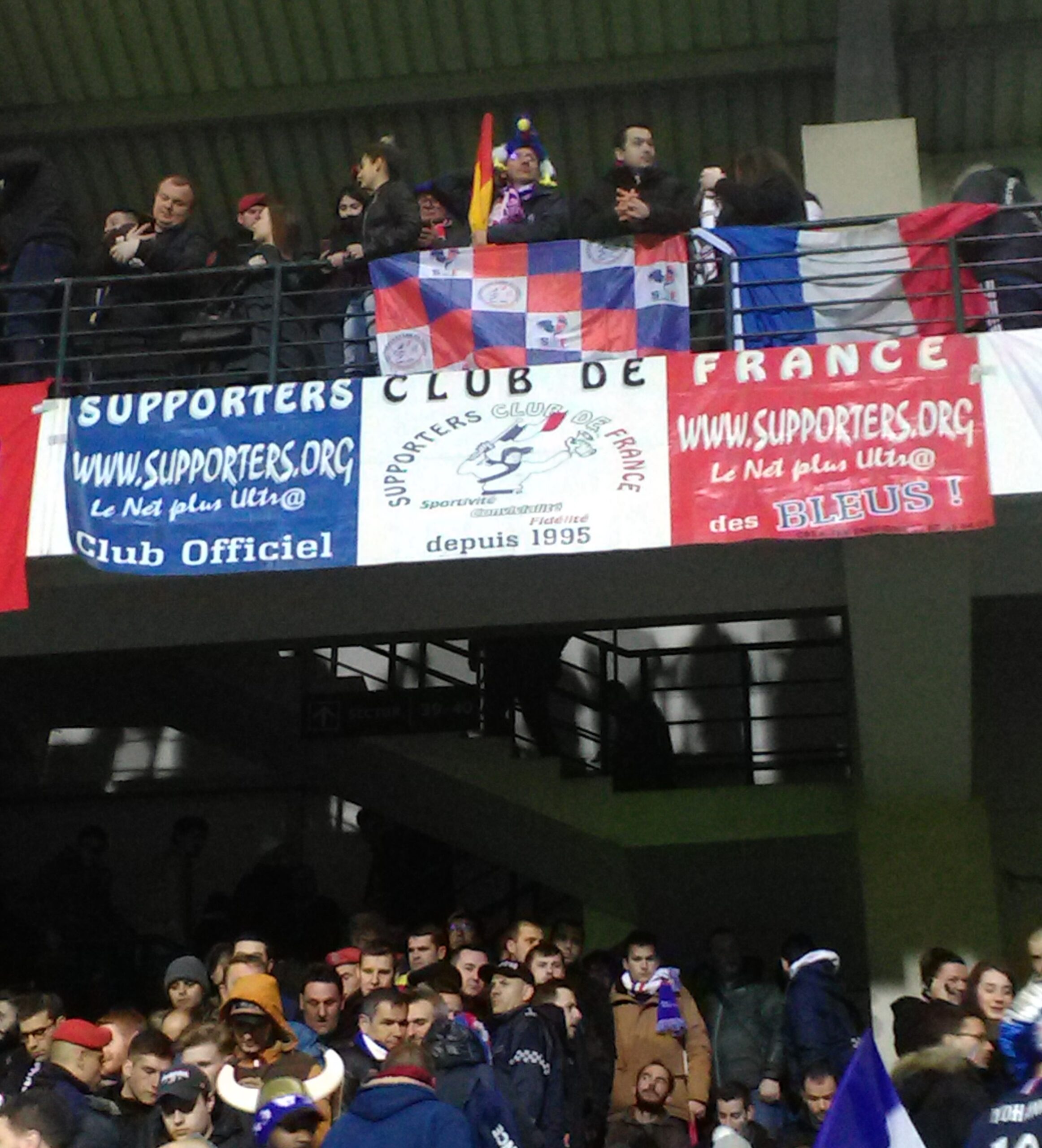 Banderole SCF stade Zimbru en Moldavie