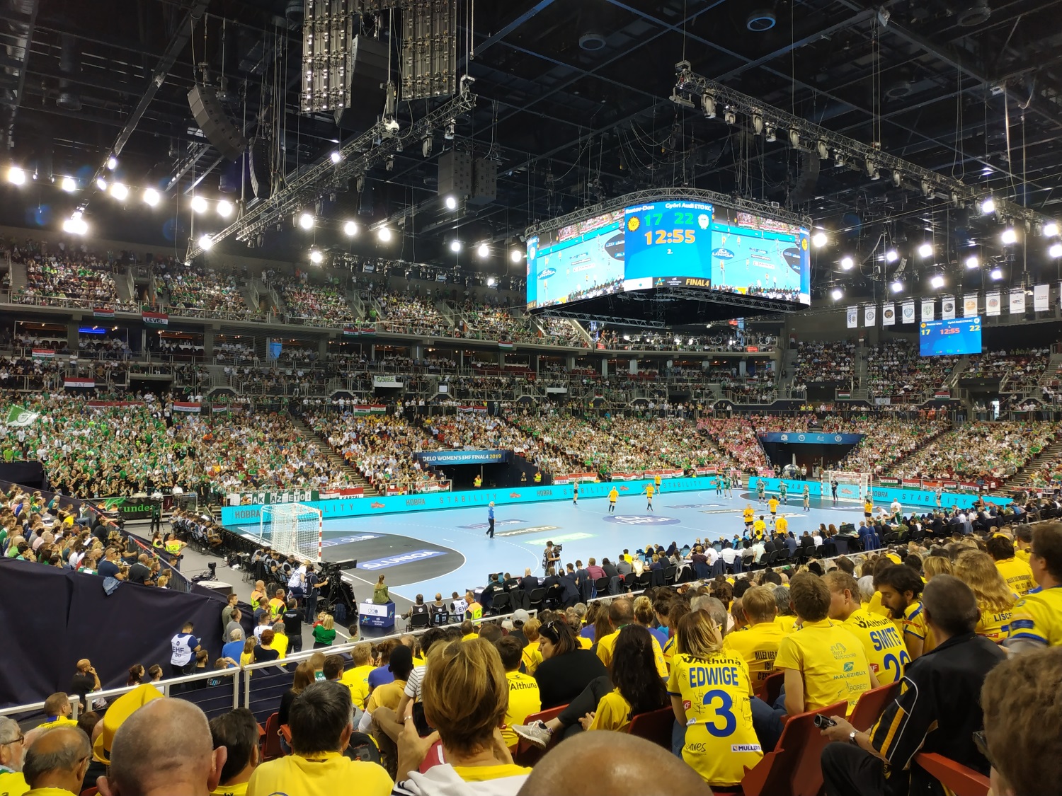 Budapest avec Metz Handball