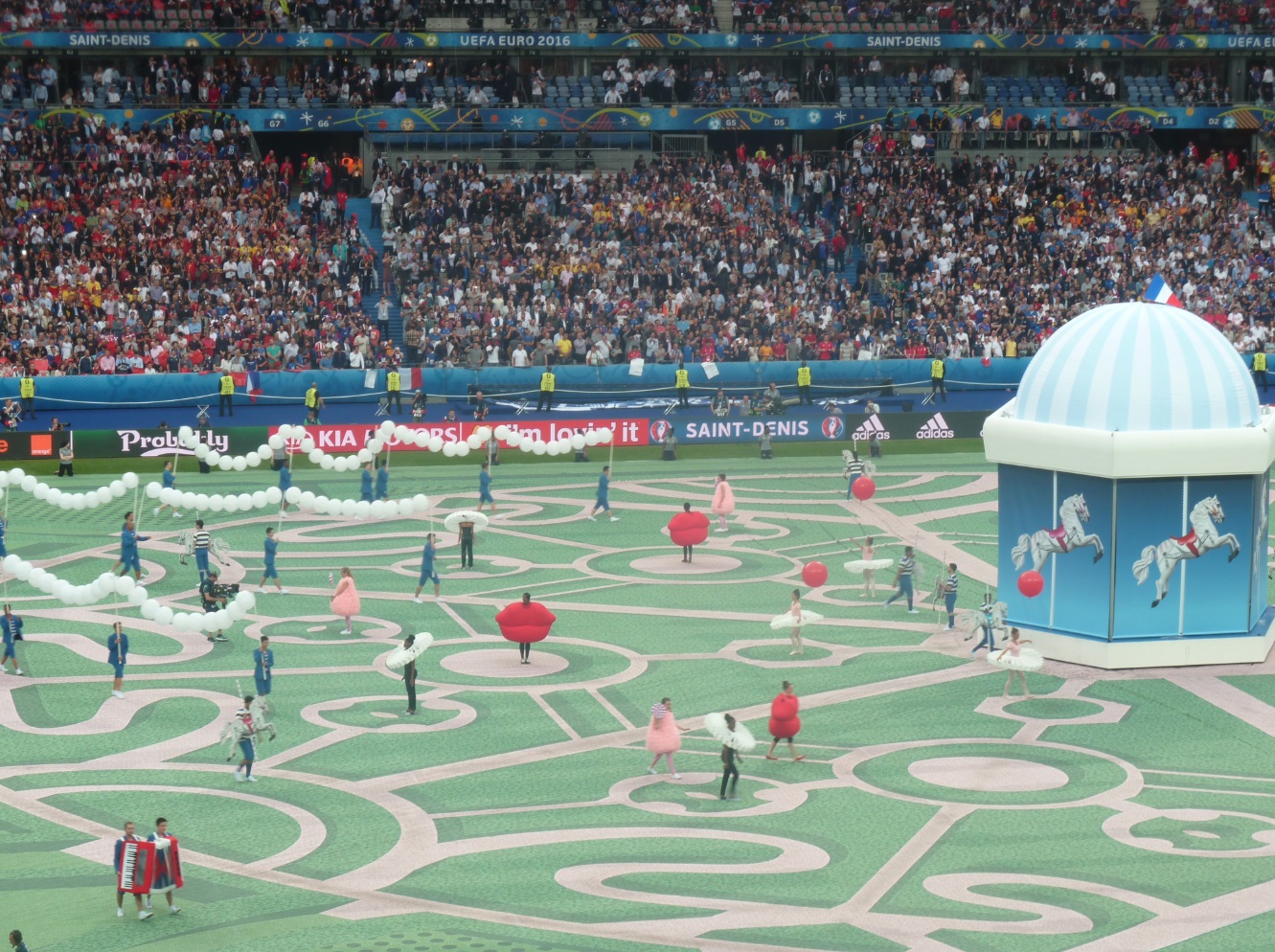 Cérémonie Ouverture Euro 2016 Paris finale