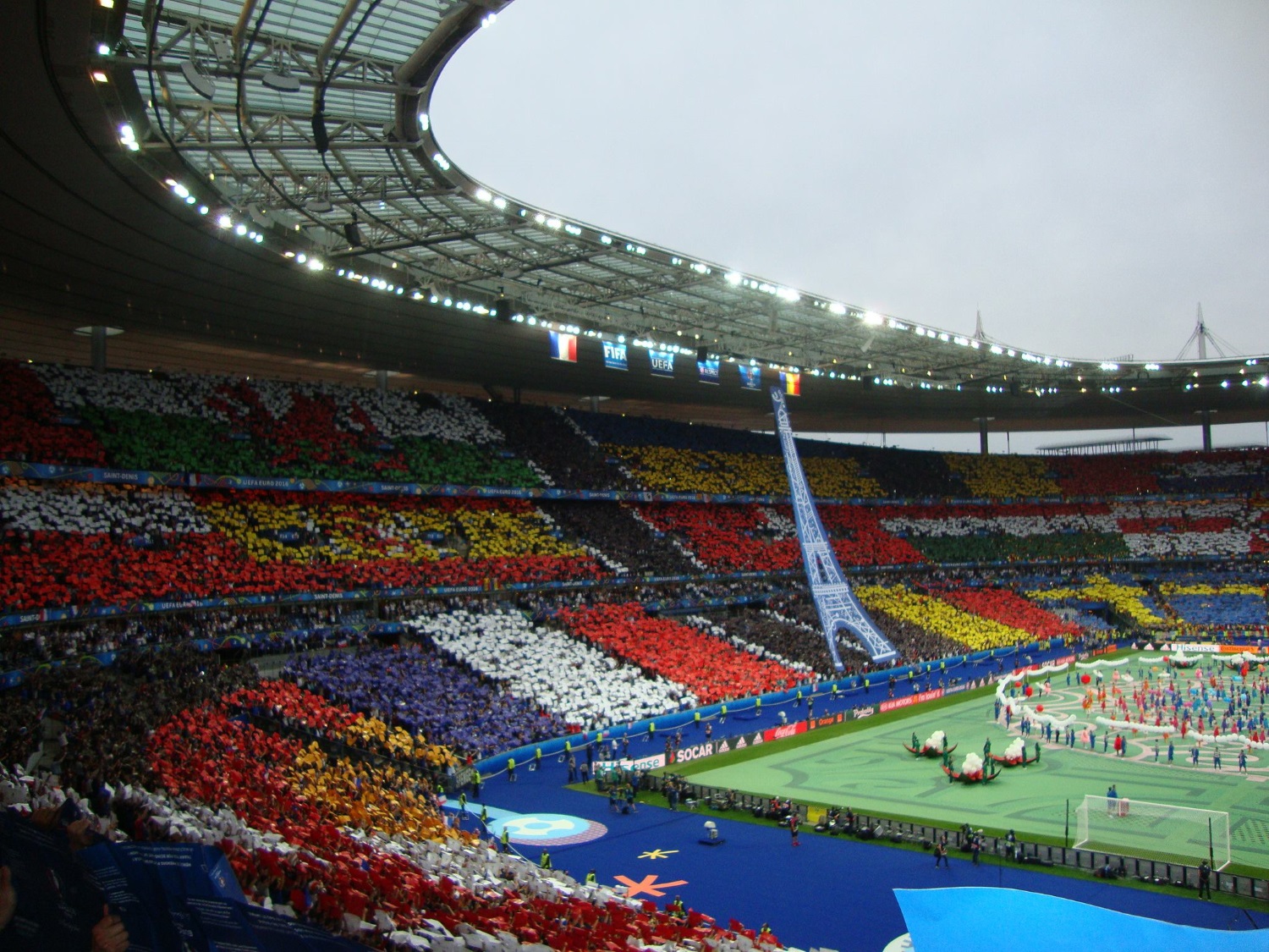 Cérémonie Ouverture Euro 2016