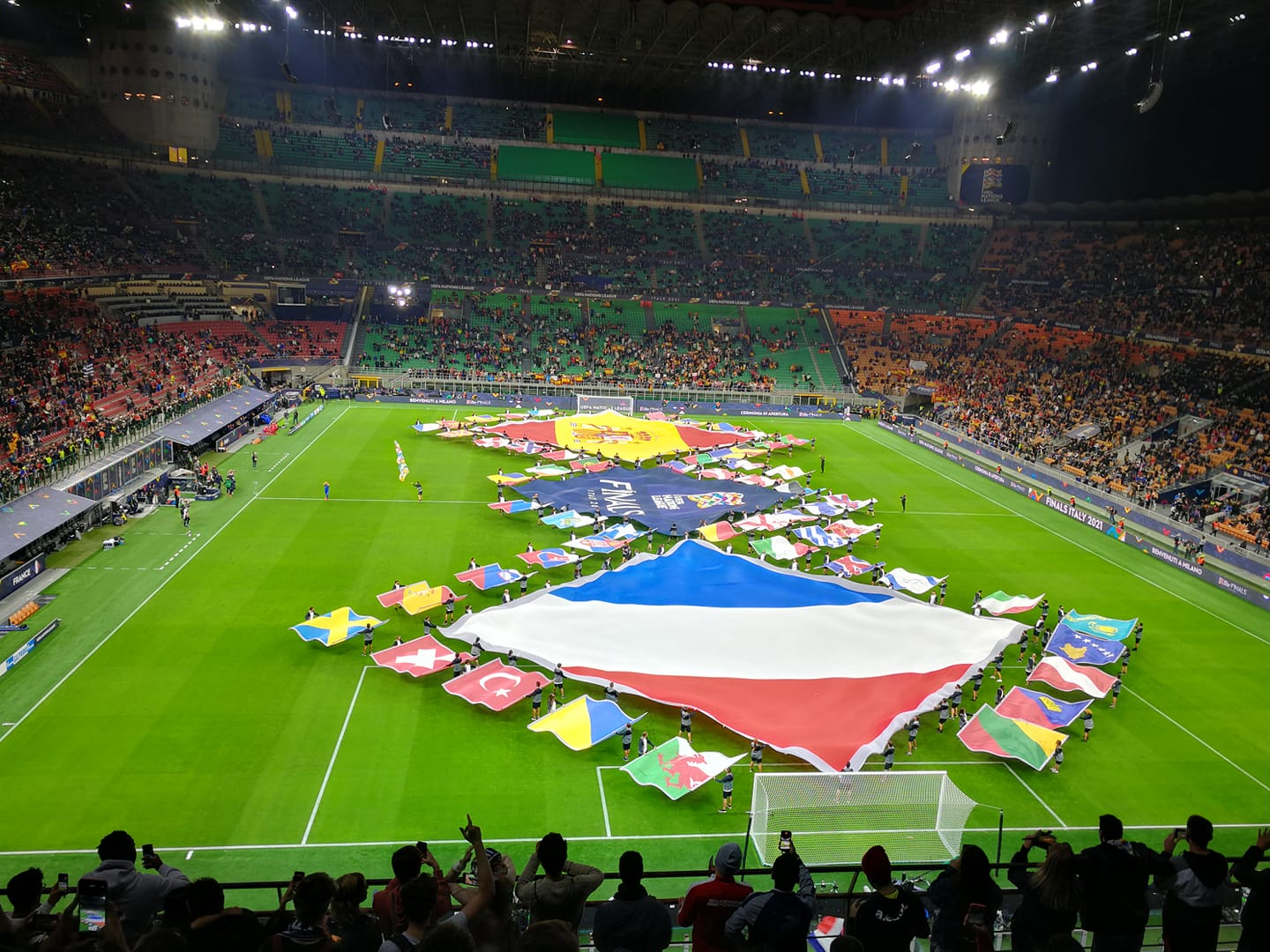 Cérémonie finale Finals Fours Espagne France