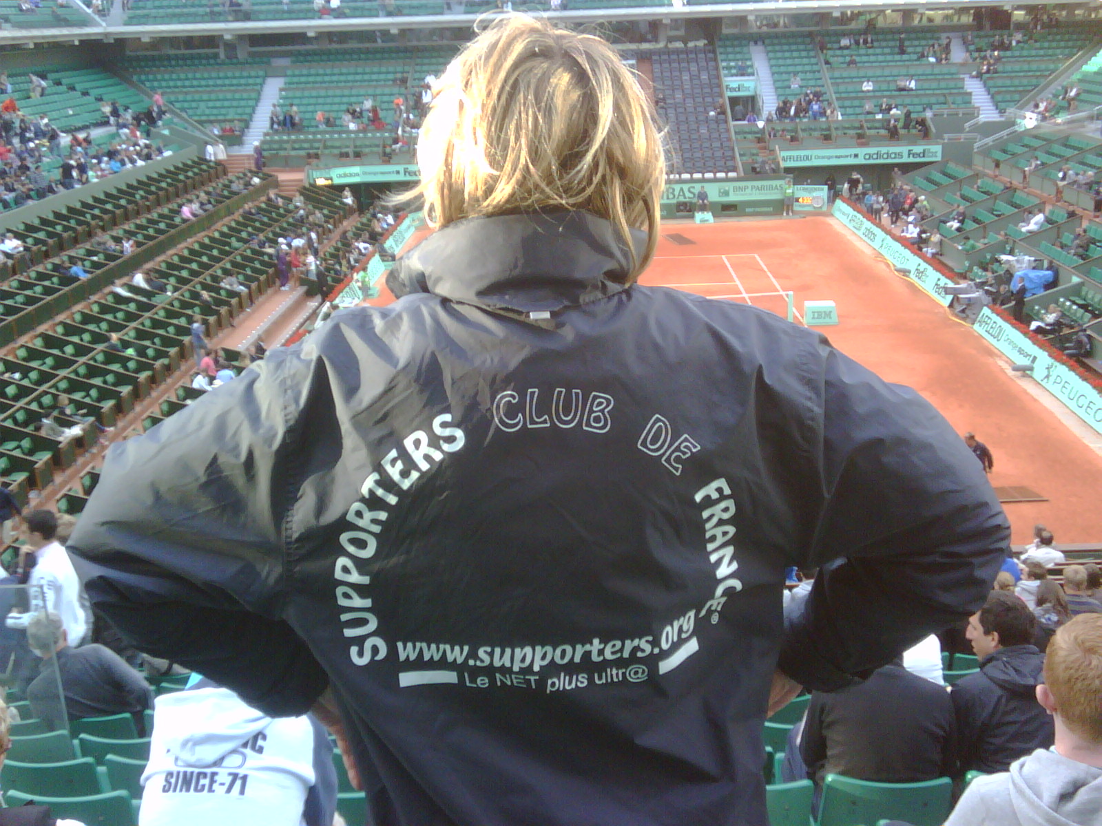 Coupe Vent SCF Roland Garros