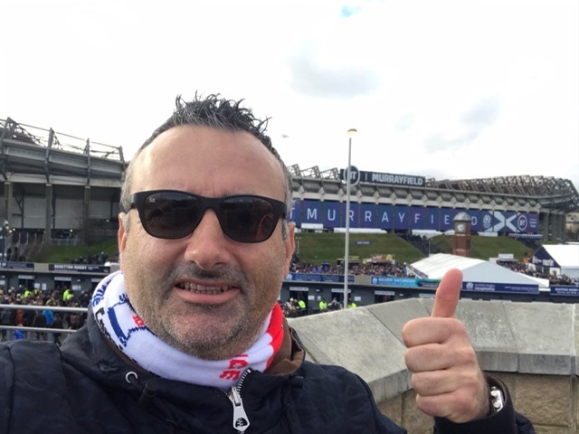 Cyrille PONCIN a Murrayfield