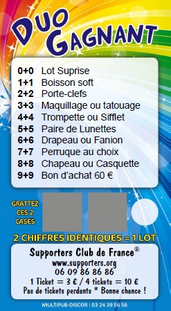 Duo Gagant Grattage 2025