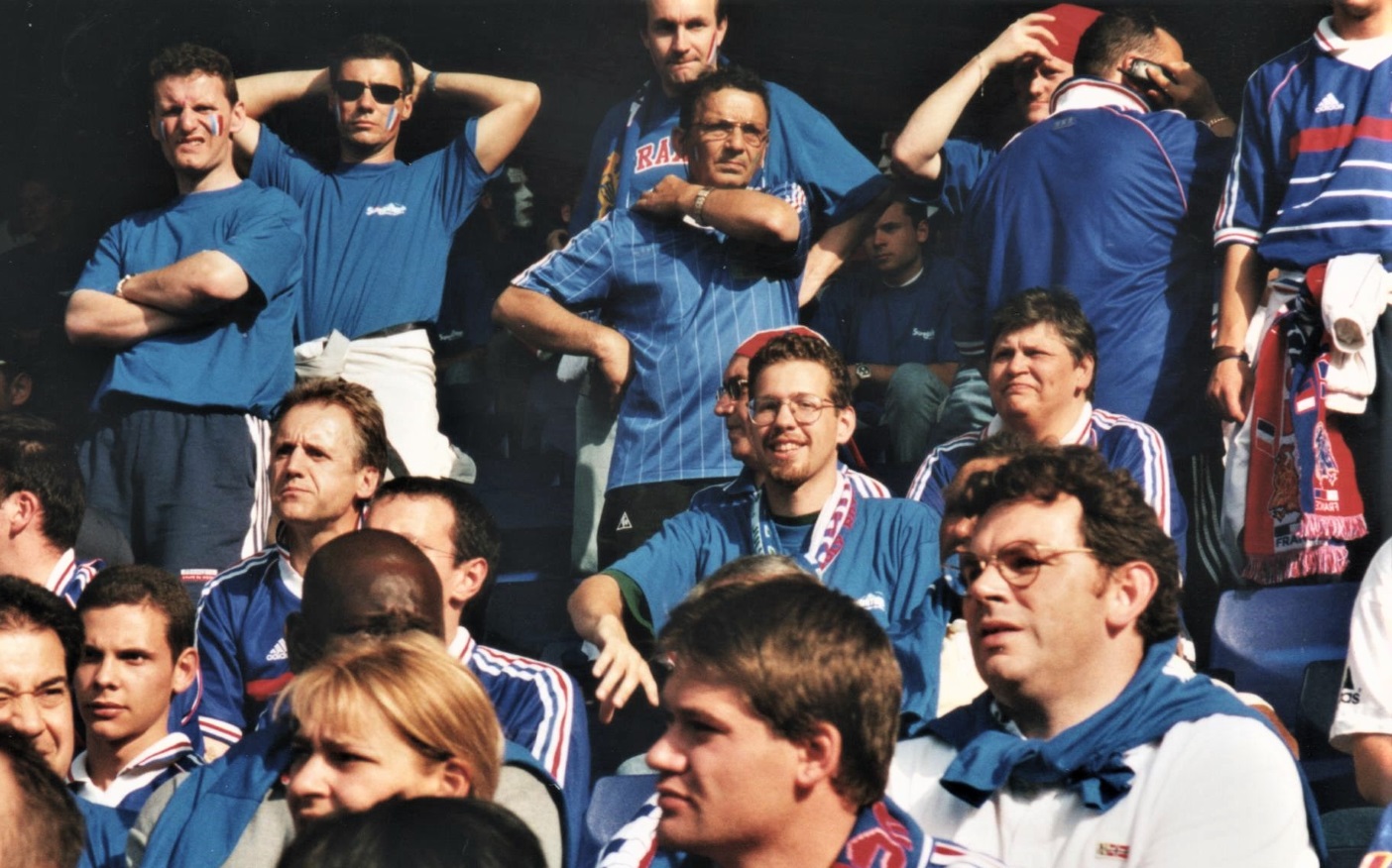 EURO 2000 Nicolas en Tribune