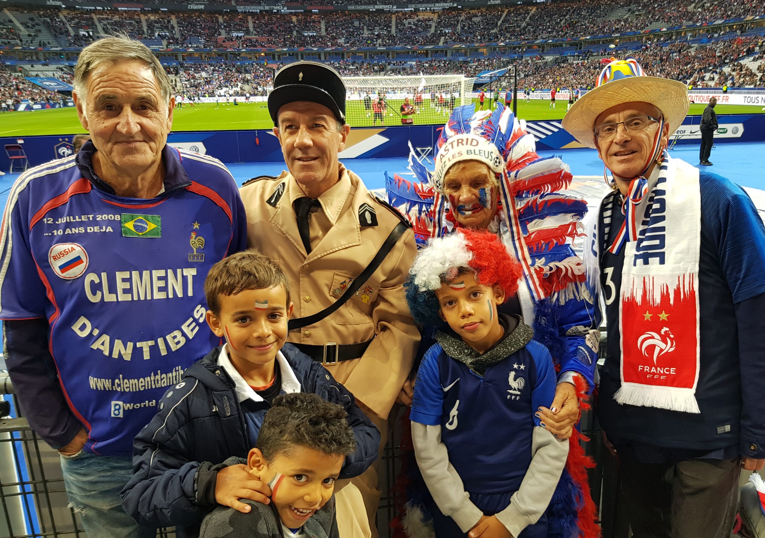 Groupe SCF à France-Albanie 2019