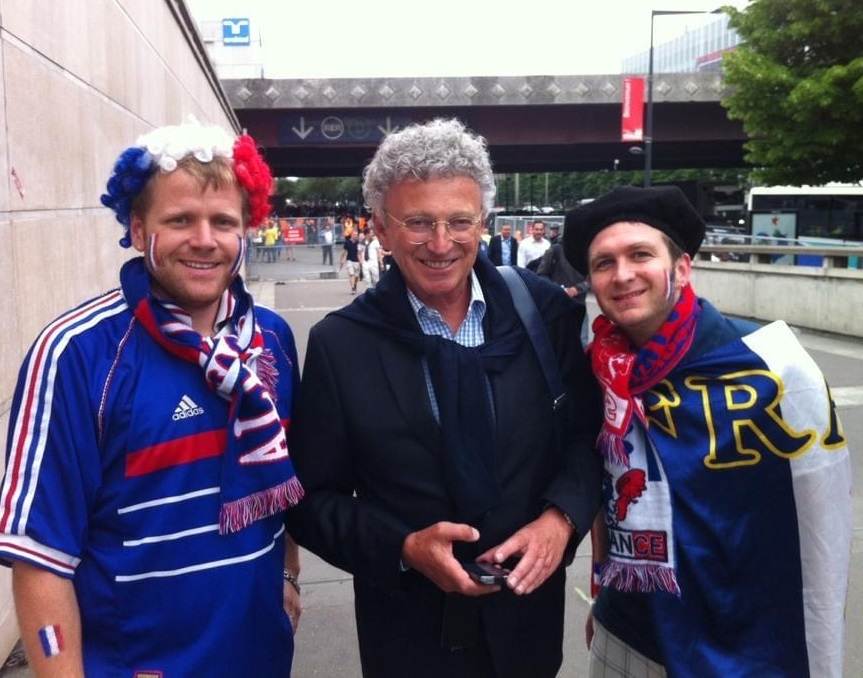 Guillaume et Charly avec Nelson