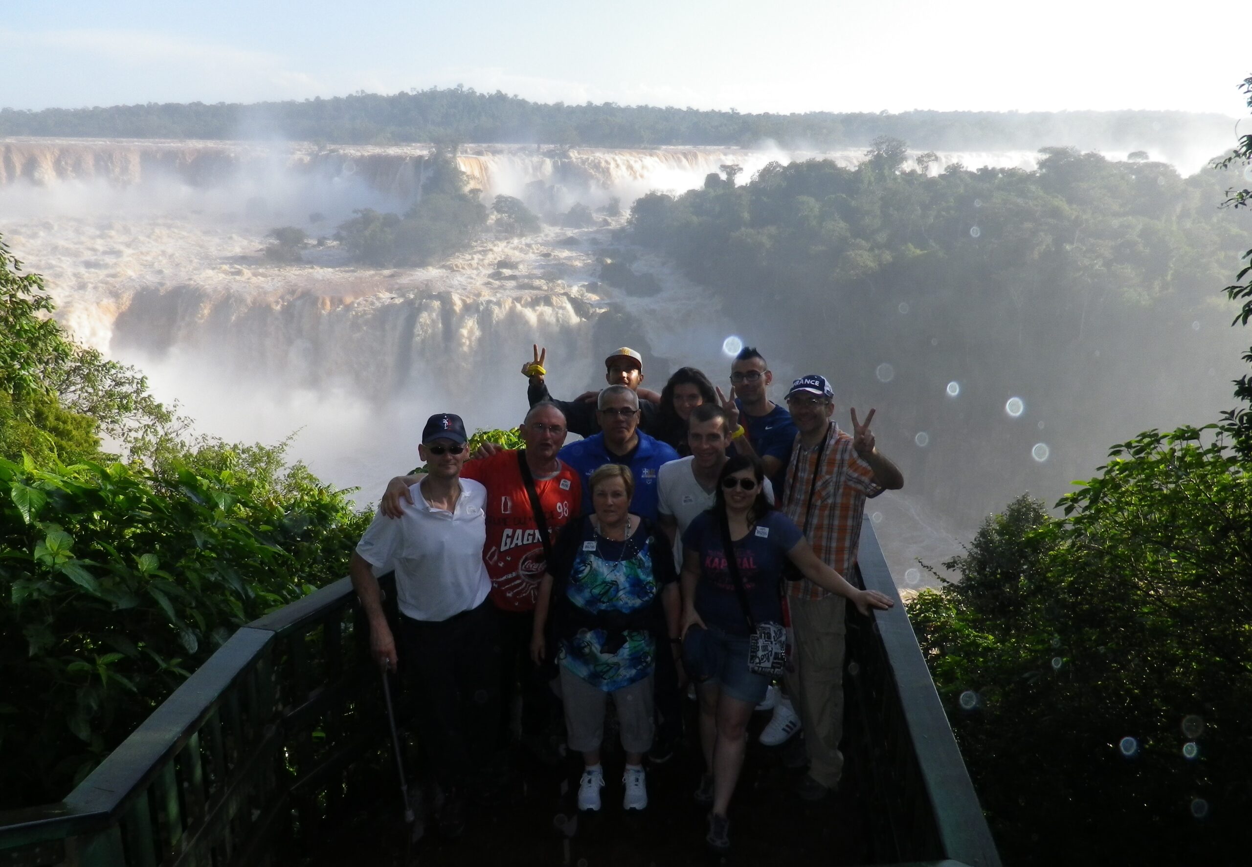 Iguacu Chutes Brésil Groupe SCF