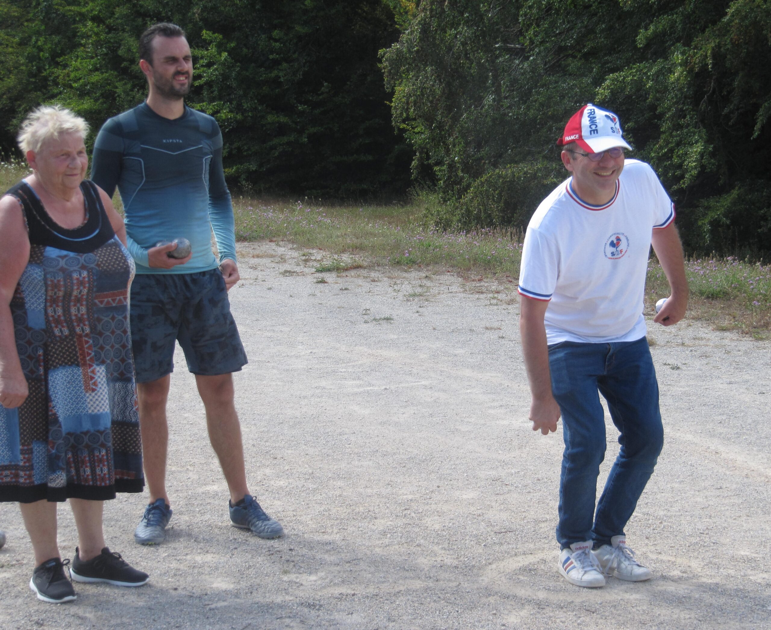 Le président pret à pointer