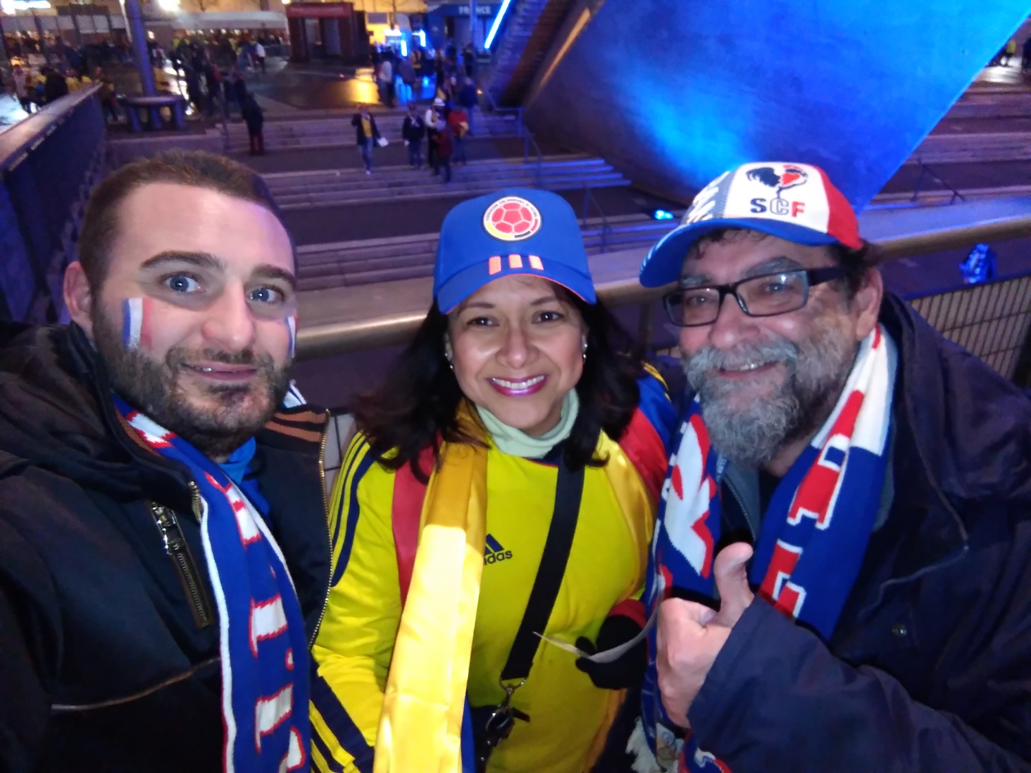 Les Rings avec une Colombienne