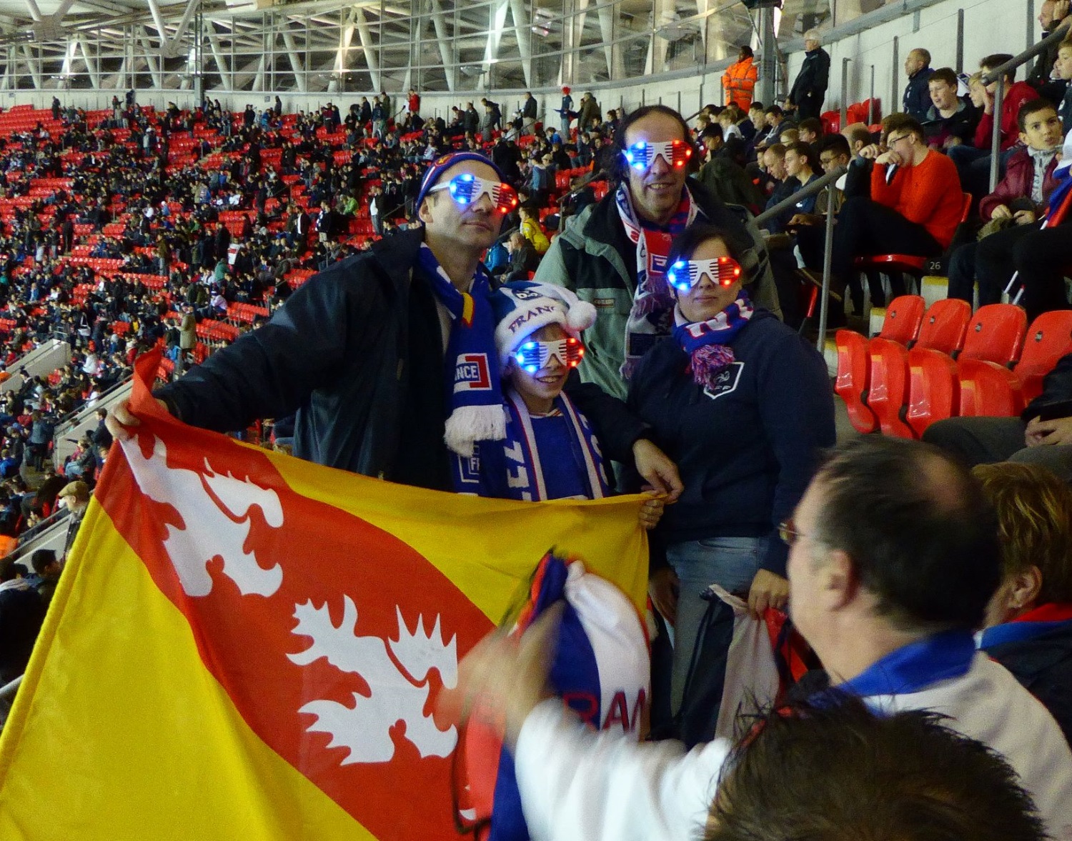 Lunettes Clignotantes Wembley 2015