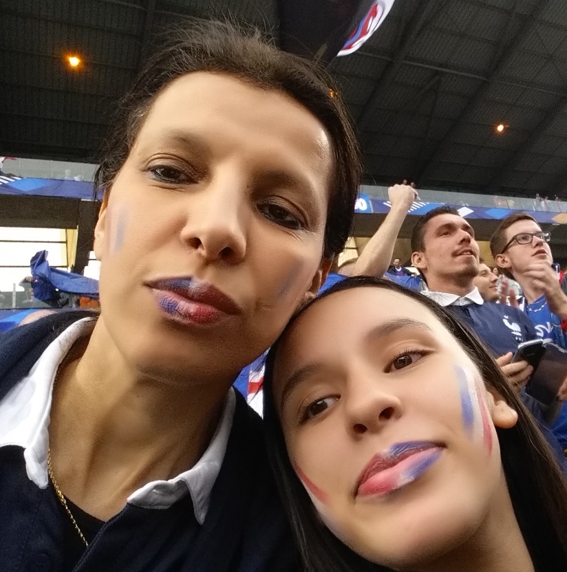 Maquillage Hedja France-Ecosse Amical 2016