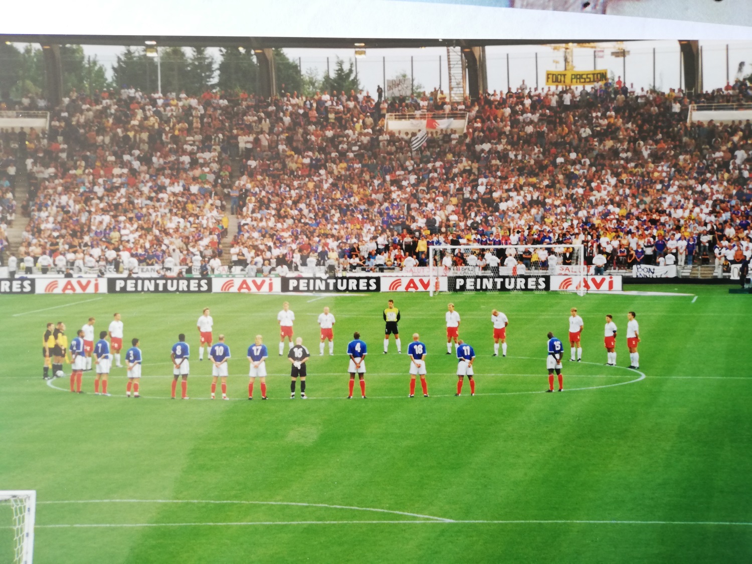 Minute Silence FFF pour Vincent a Nantes Danemark