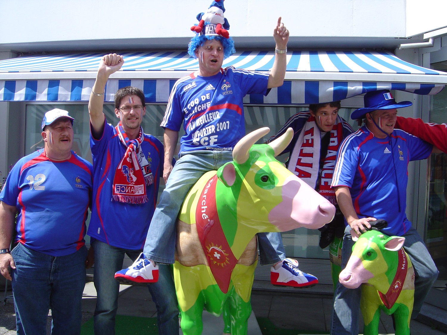 Pause Rodéo avant d'aller en Suisse Euro 2008
