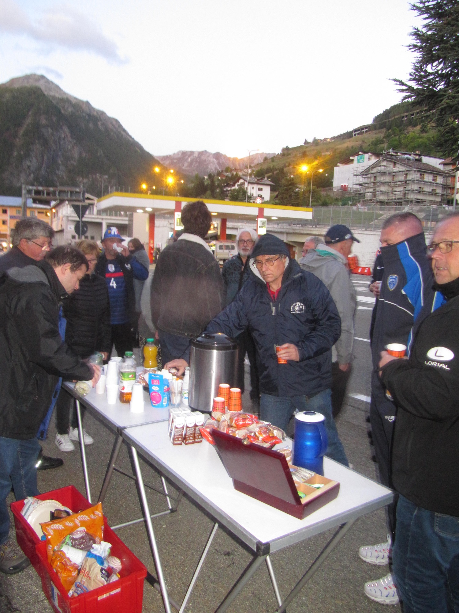 Petit déjeuner matinal