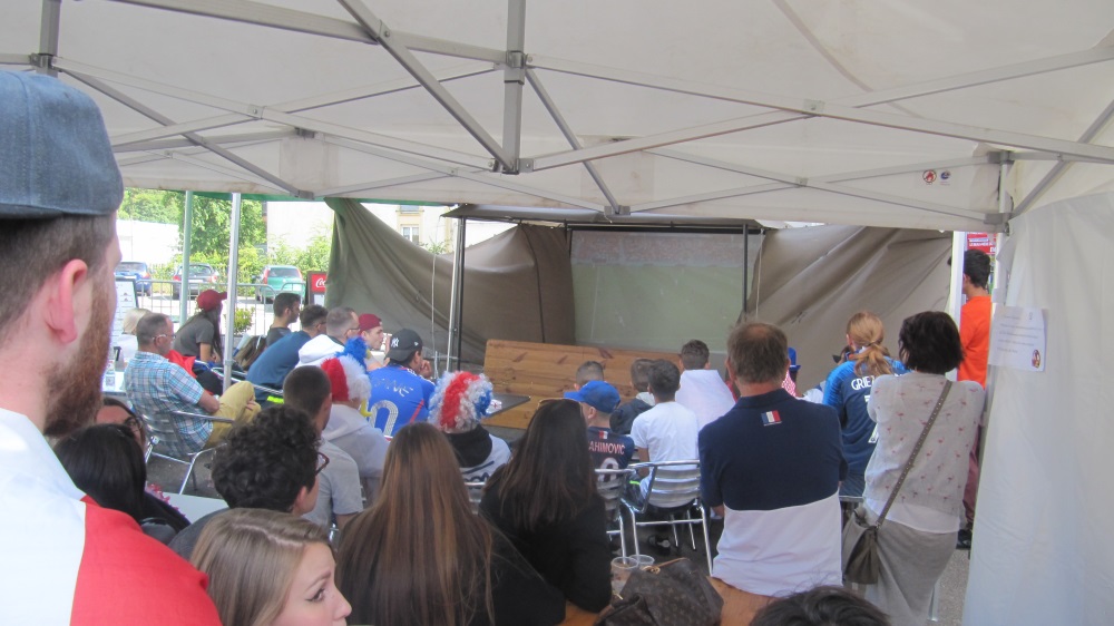 Retransmission écran geant