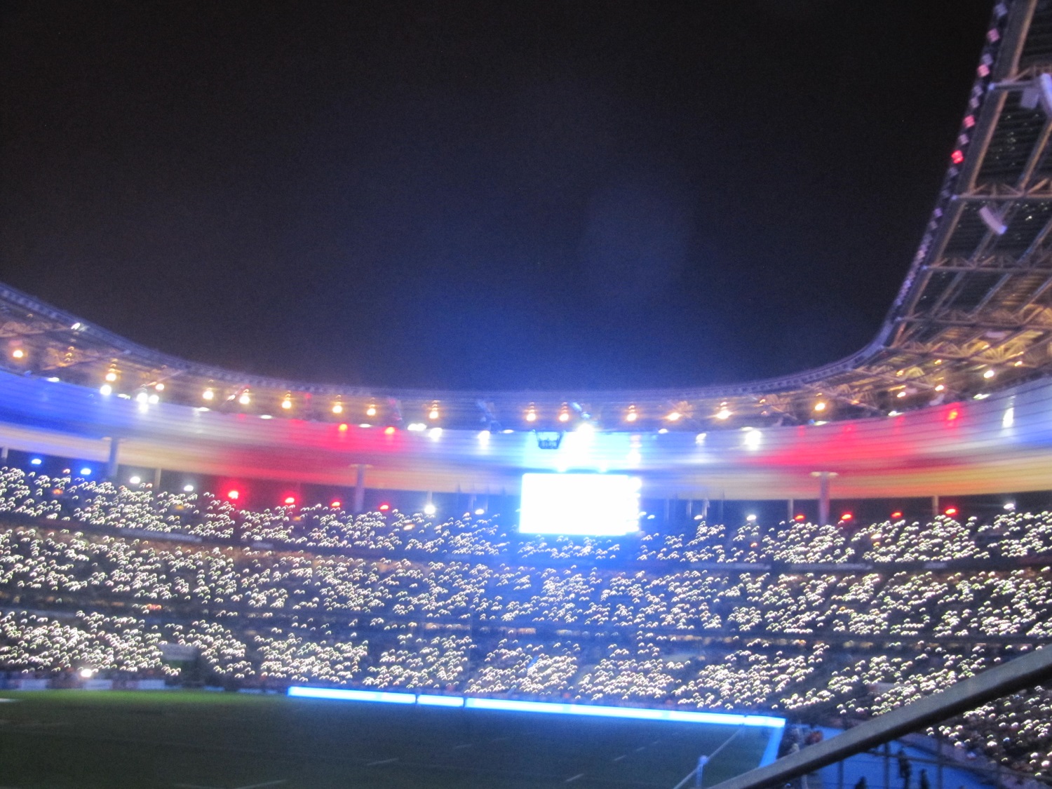 Stade de France illuminée