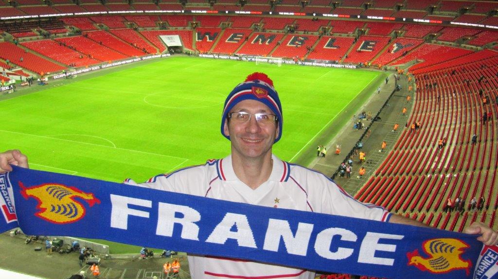Sylvain à Wembley