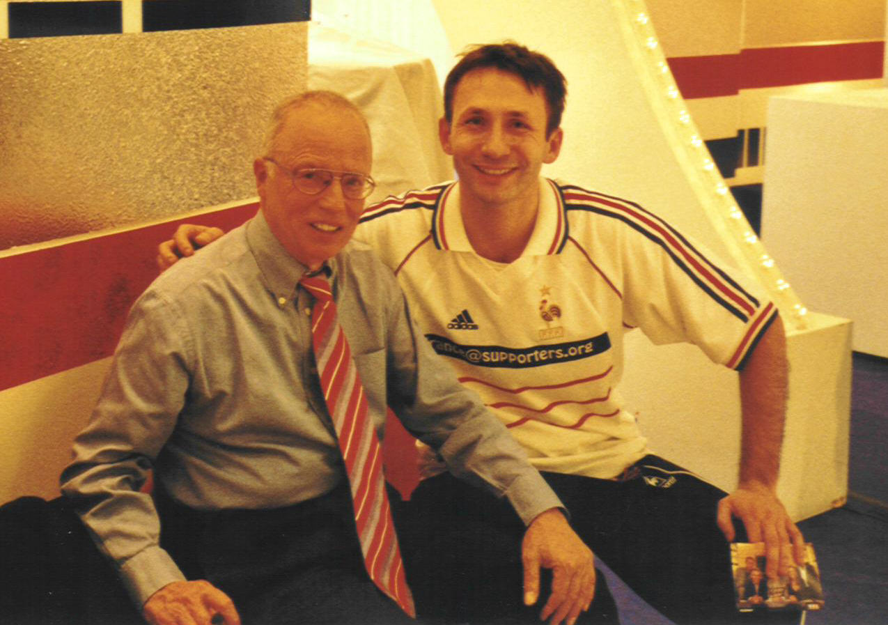 Sylvain et Thierry Rolland à Téléfoot