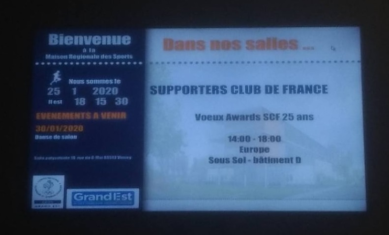 Tableau MRSL Bienvenue au SCF